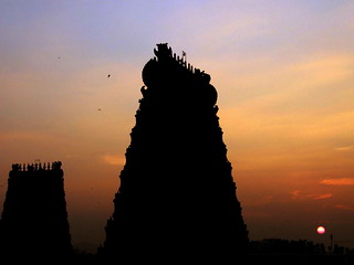 IMG_9709ac Hindu Temples Silhouettes at Sunset