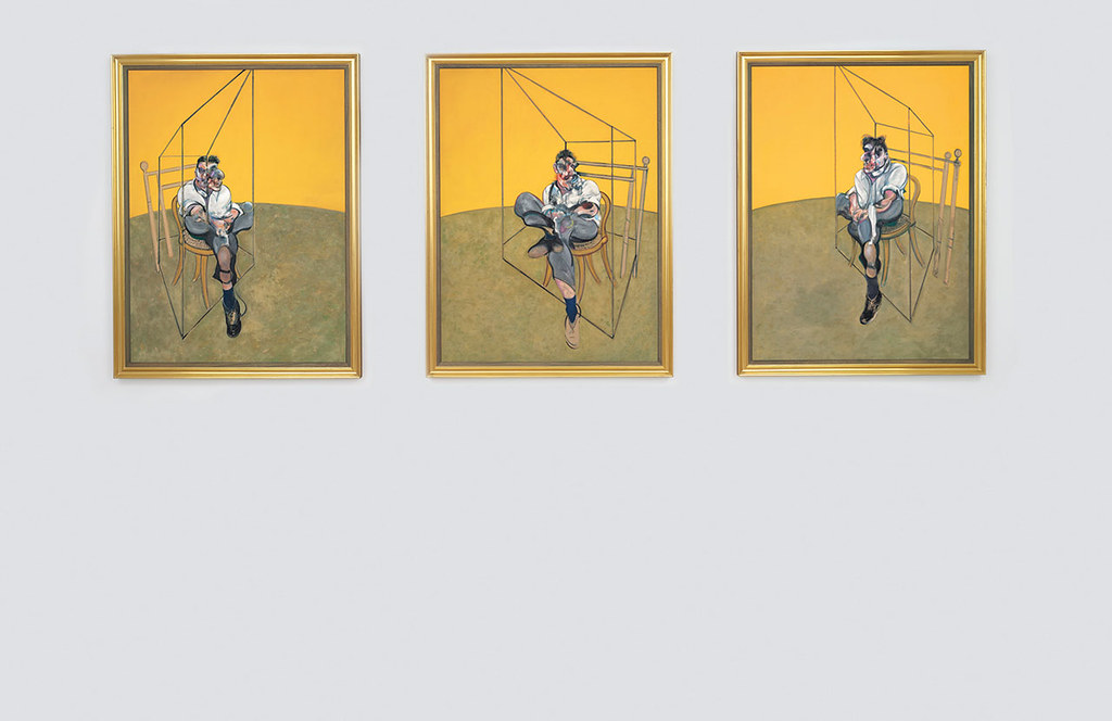 Looking at Francis Bacon's  “Three Studies of Lucian Freud”  (1969)