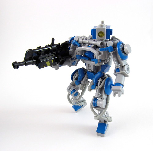 "MJR05-3" Space Marine (The leader bot)