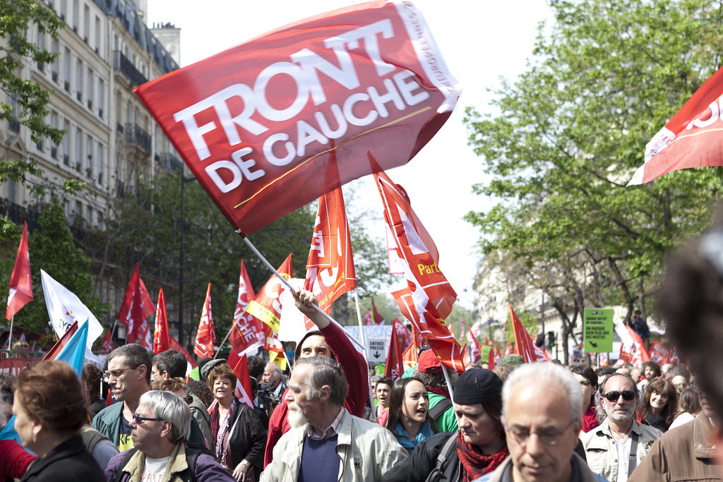 Left Demonstration - 12Apr14, Paris (France) - 10
