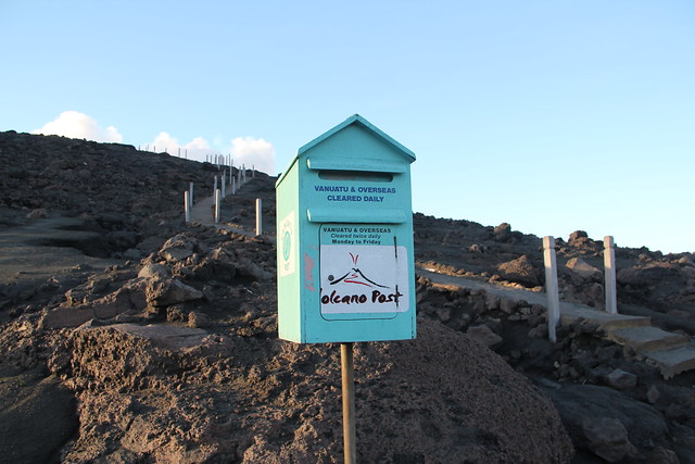 Mailbox on a volcano