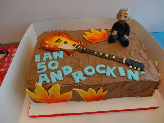 Rocking Birthday Cake