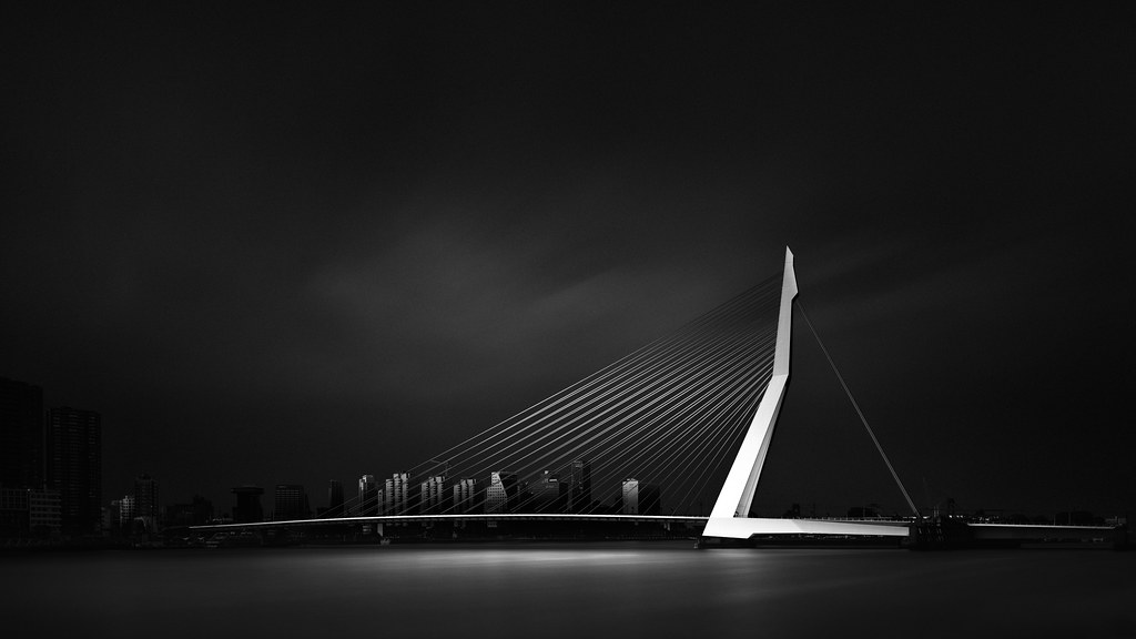 Visual Acoustics VII - Silence and Light - Erasmus Bridge