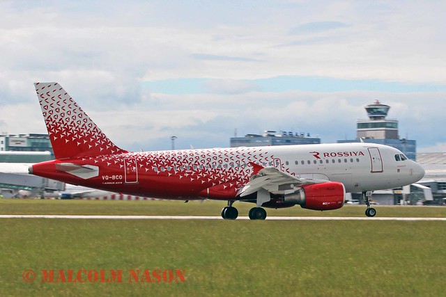 A319 VQ-BCO ROSSIYA new colours