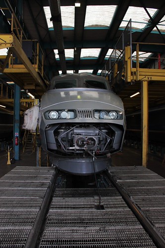 TGV 4505 | La rame TGV 4505 au technicentre de Villeneuve-St… | Flickr