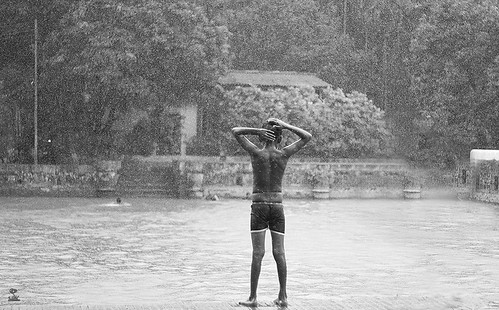 “Some people walk in the rain, others just get wet.” | by Sniper!