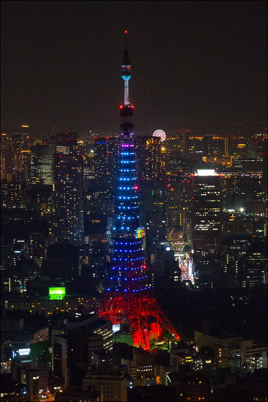 Iluminaci&oacute;n Diamond Veil&nbsp;para la promoci&oacute;n de los JJOO de Tokio 2020 (Foto: Laura Tom&agrave;s)