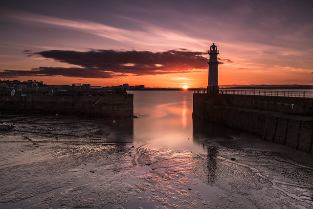 Newhaven Sunset April 14 2014