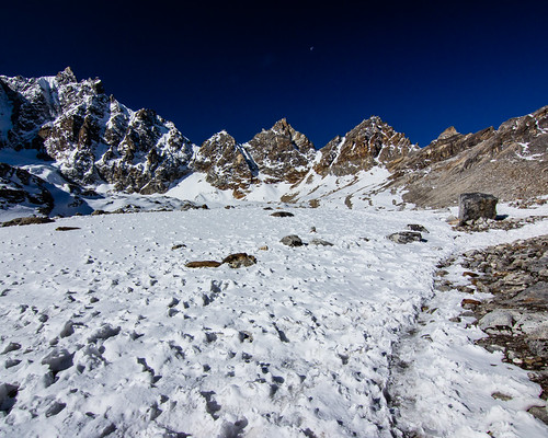 View of Renjo La (5,360 m /17,585 ft), nepal mountains nature trekking trek landscape asia hiking hike countries himalaya khumbu himalayas khumjung southasia 2014 solukhumbu sagarmathanationalpark renjola easternregion gokyotrek mountainsandclimbing
