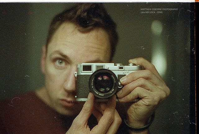 Mr Leica Vintage Selfie!