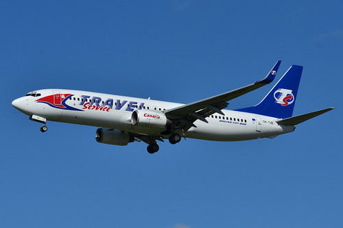 Boeing 737-800 Travel Service (TVS) OK-TVB - MSN 32362/1125 | by Luccio.errera