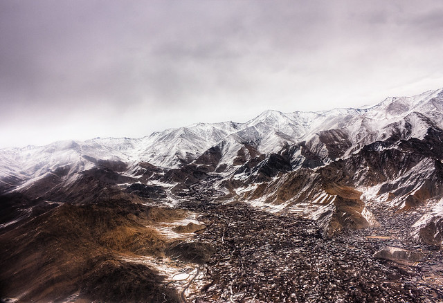 Leh City From the Top !!