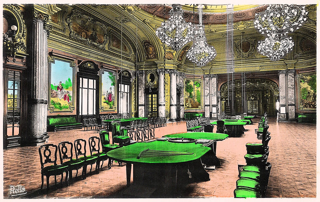 Monte Carlo - Casino Interior. And James Bond.