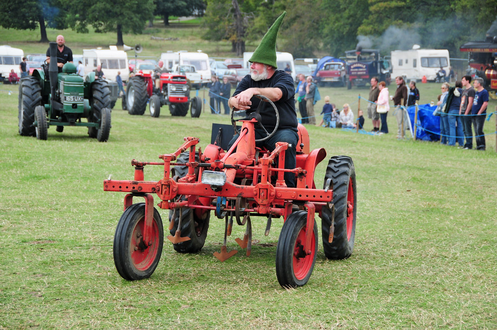 Red Tractor at Nostell Priory Steam Fair