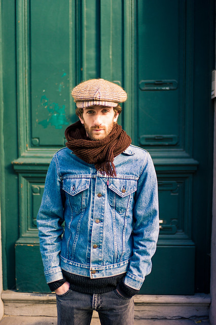 Brussels People #310 - Earth tone and Denim from Lille