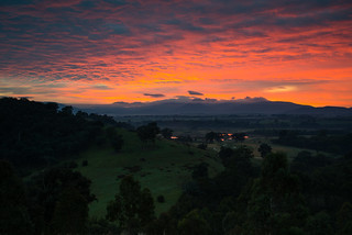 Dawn over the Yarra Valley