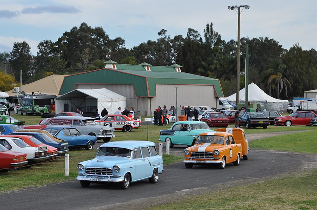 'Grey motor' Holden parade