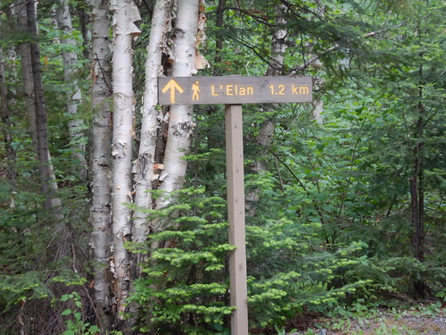 L'Élan 1.2 km, parcnationaldaiguebelle quebec