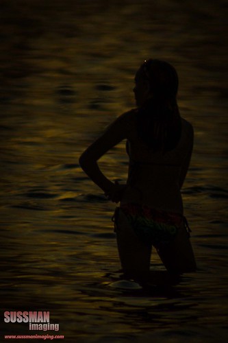 sunset lake water girl silhouette georgia bikini lagrange troupcounty westpointlake thesussman sonyalphadslra550 sussmanimaging