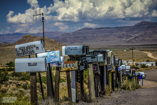 Mail box  in the Road 66
