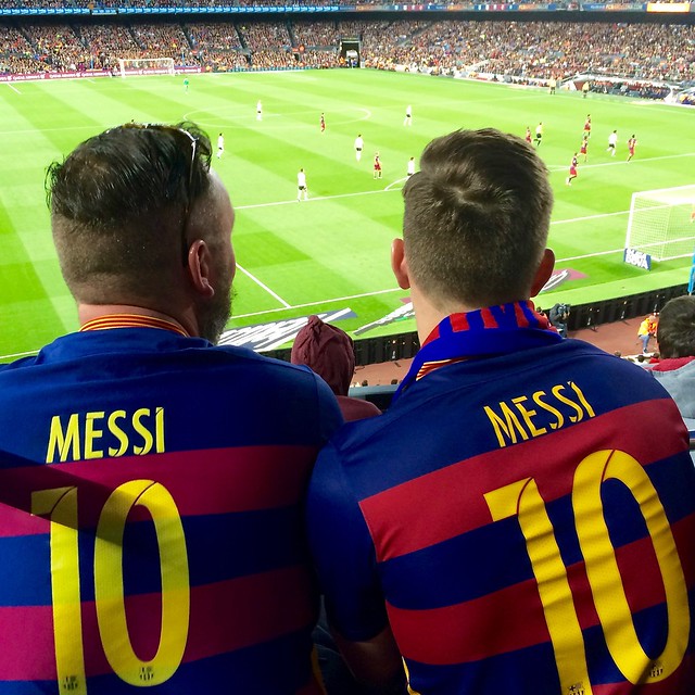 Messi / Nou Camp / Barcelona
