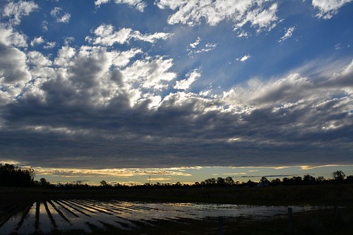 winter sky clouds reflections landscape flooding shadows australia nsw lateafternoon waterscape ploughedfield ruralaustralia northernrivers richmondvalley bungawalbincatchment