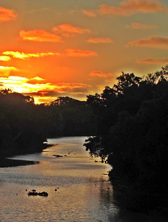 Dongara, Western Australia - Irwin River  Sunset
