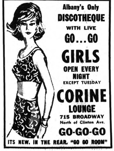 Corinne Lounge albany ny 1960s old Go Go girls | AlbanyGroup Archive |  Flickr