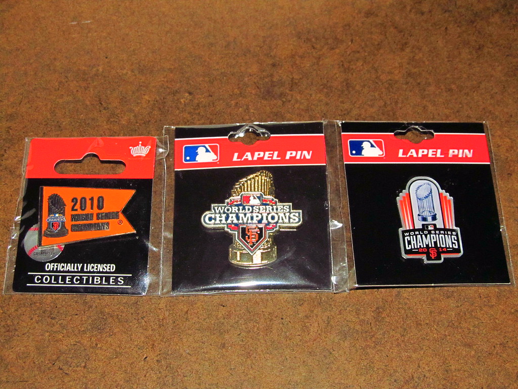 San Francisco Giants 2014 World Series Champions Limited Edition Pin Collection 