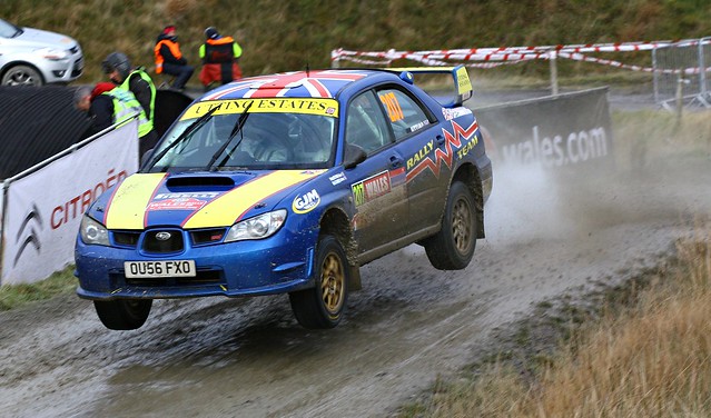 Subaru Impreza Car # 207 - Wales Rally GB