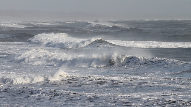 Stormy North Sea.