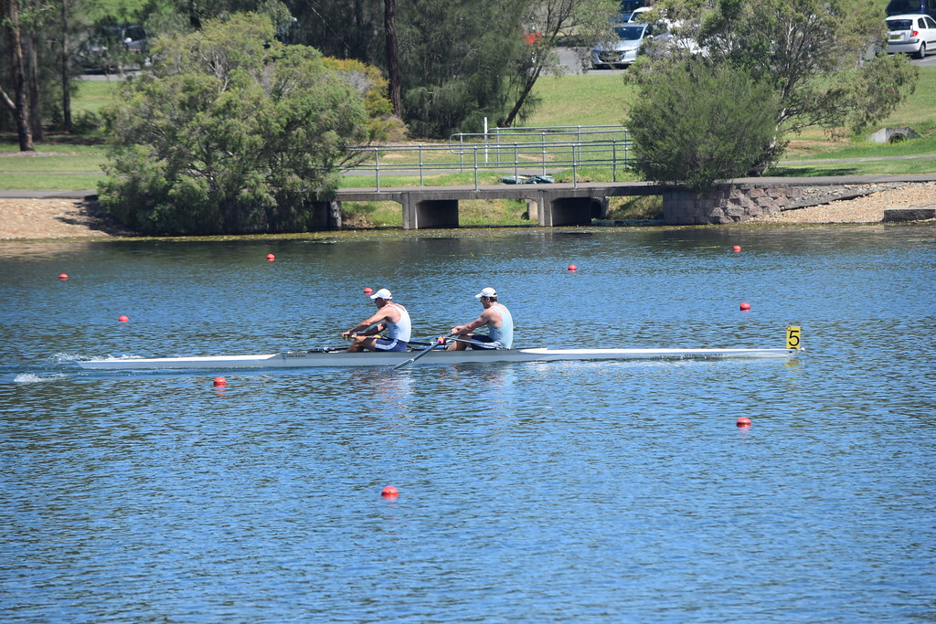 David Greenslade and Roger Brighton MM2- winners, Sydney Rowing Club