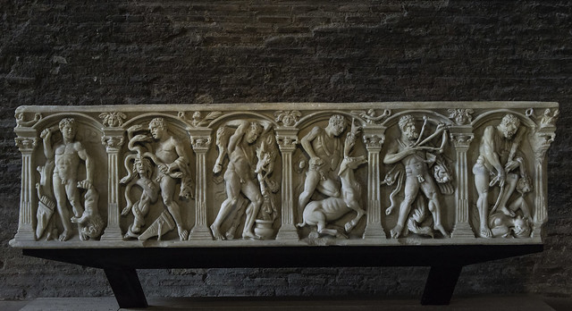Heracles’  Labors Sarcophagus -I