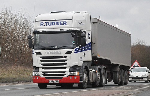 Turner - Scania R490 - KU64 CZD | A47 at Easton | LONE RANGER ___Andy ...