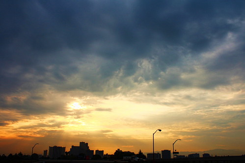 sunrise day cloudy