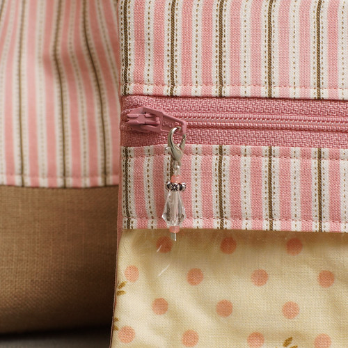 Sock Knitting Bag Detail | by pbtajr