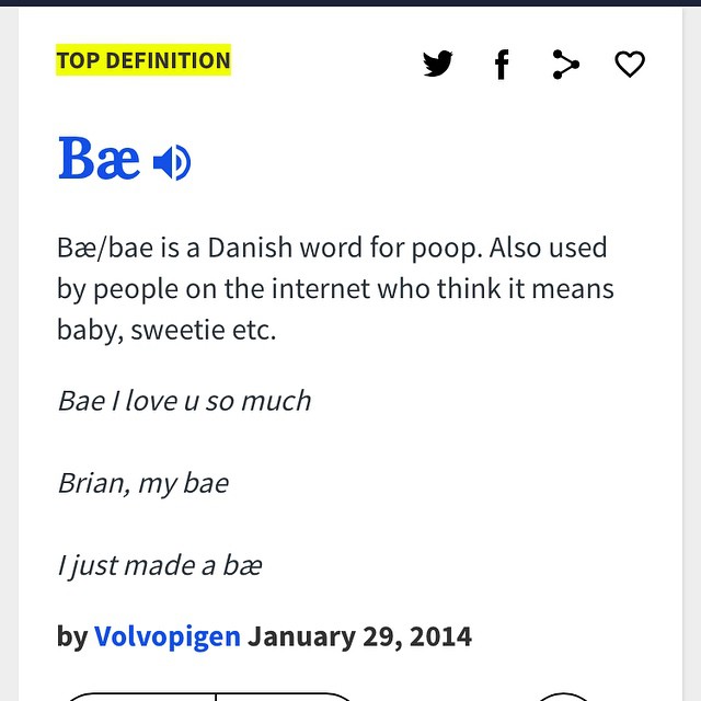 Bae dictionary