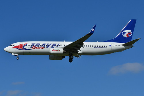 Boeing 737-800 Travel Service (TVS) OK-TVB - MSN 32362/1125 | by Luccio.errera