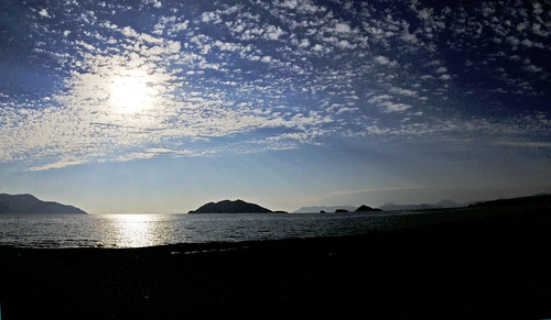 blue light sea sun backlight reflections mediterranean afternoon backlit fethiye calis kocacalis