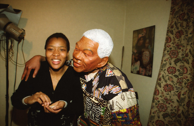 South African Nurses Party with Nelson Mandela Havercourt Belsize Park London March 2001 008