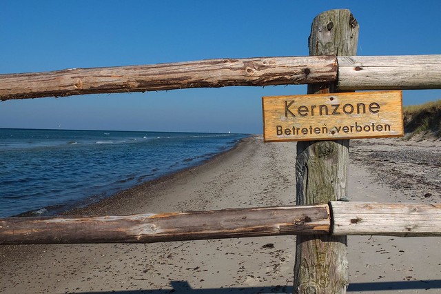Kernzone Naturschutzgebiet / Keep Off Nature Reserve