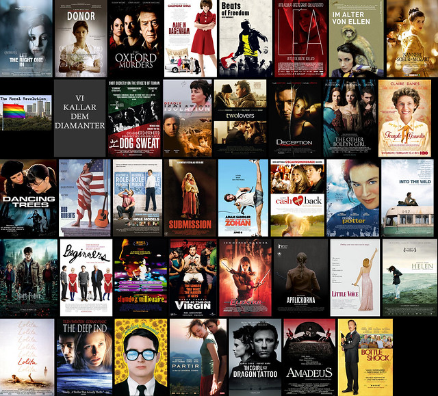 (k) The 39 movies I saw in 2011 :)