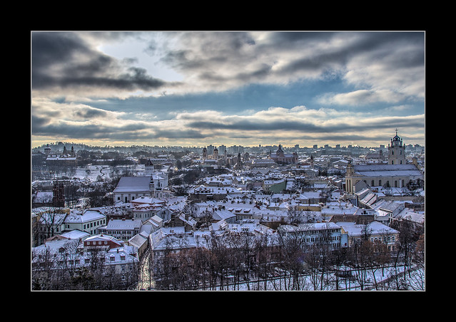 Snowy Vilnius