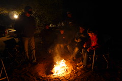 Campfire at Baja