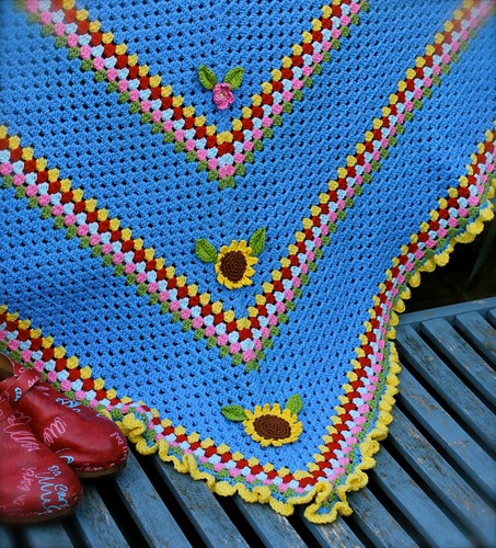 'Ingrid' - Crochet Shawl by Laurie Leonard | by FuzzpotGirl