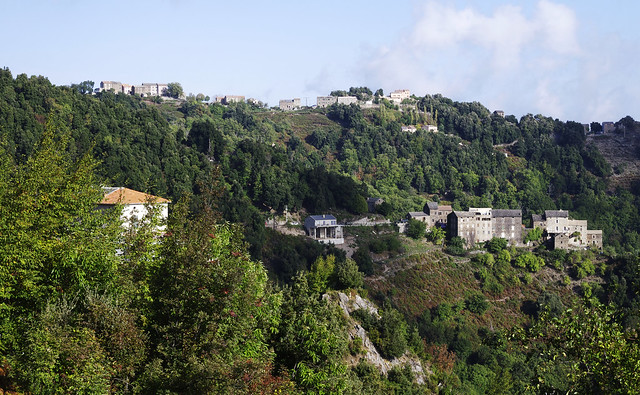 Rolling hills and villages of Castagniccia