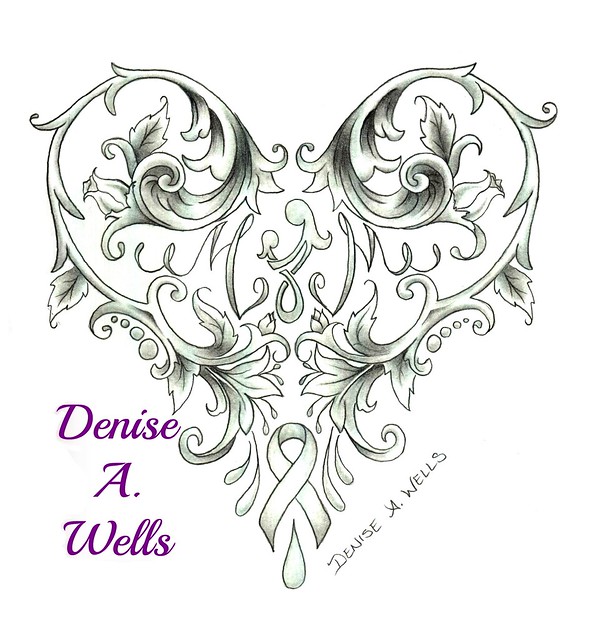 Mom Heart Tattoo design by Denise A. Wells