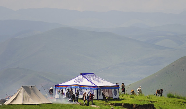 At the Local Horse Race in Sangchu county, Tibet 2012