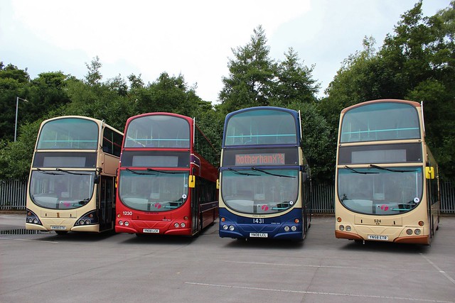 First South Yorkshire Heritage liveries