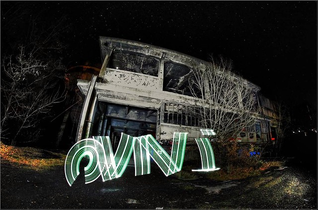 Light Painting with Ovni Graffeur